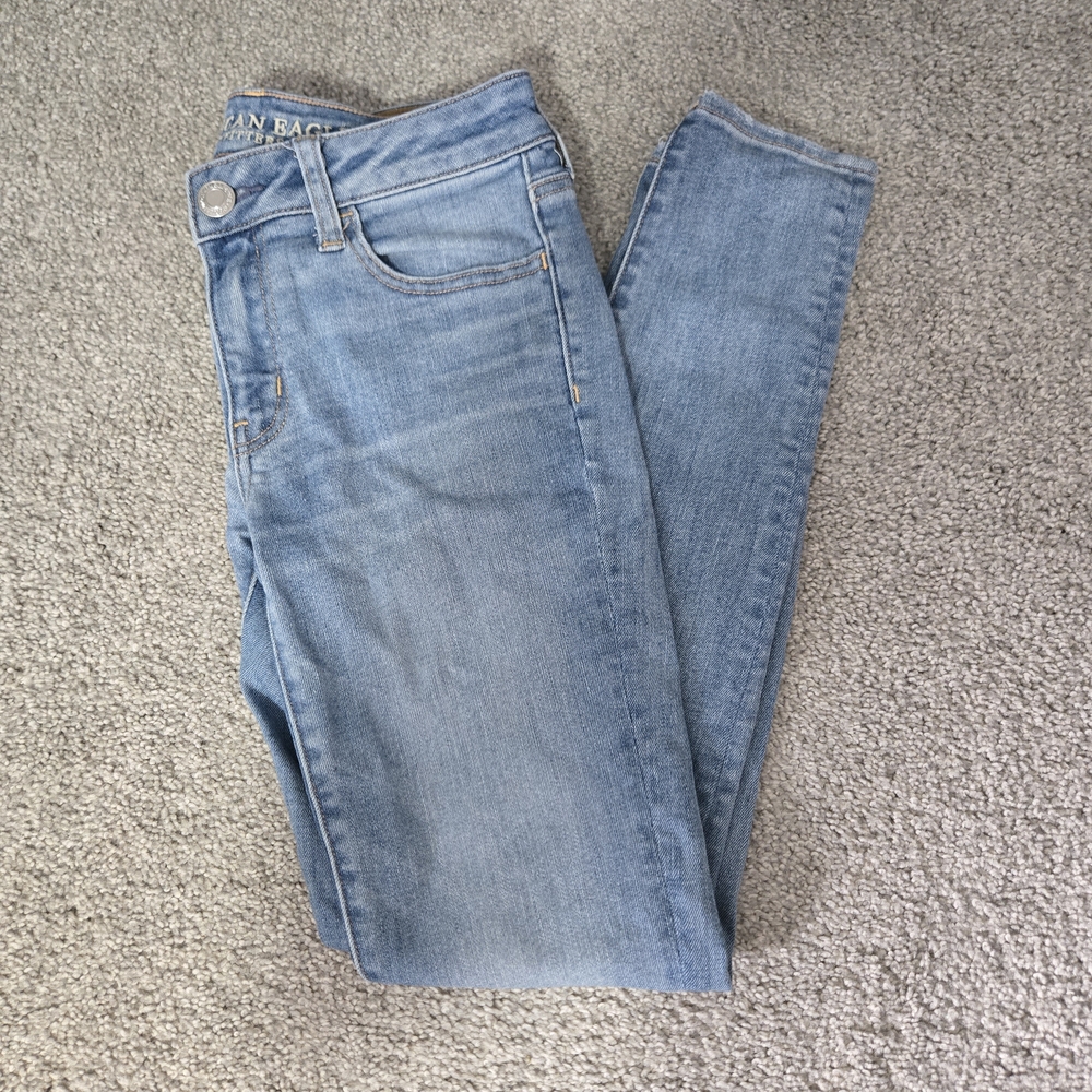 American Eagle Outfitters Sky Blue Jeggings